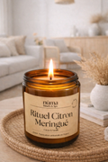 🕯️ Rituel Citron Meringué – Bougie parfumée 250 ml