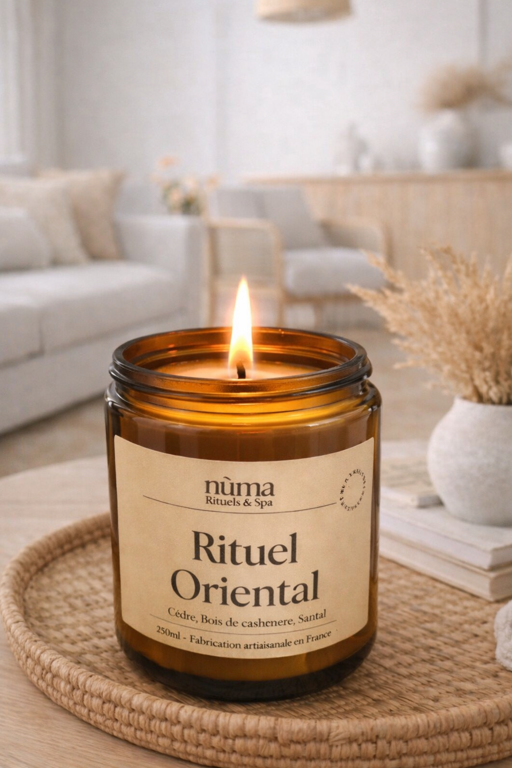 🕯️ Rituel Oriental – Bougie parfumée 250 ml